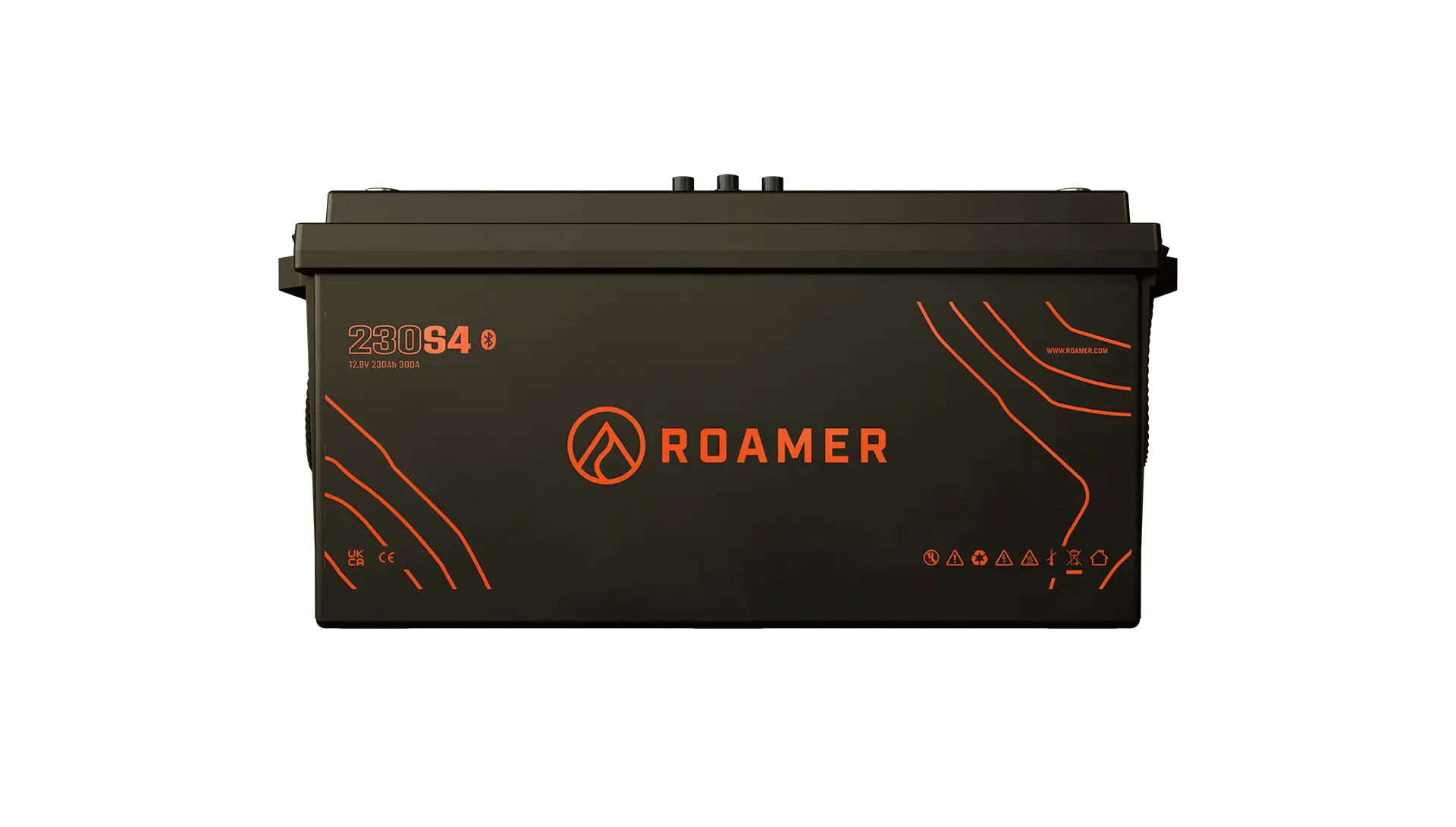 Roamer 230SMART4 - 12V 230Ah LiFePO4 lithium accu