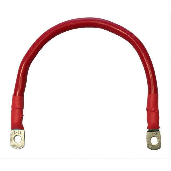 Accu kabel rood 35mm 30cm M8-M8